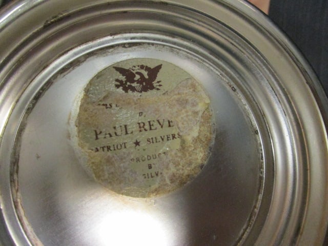 Silverplate Bowls, & 4 Silverplate Serving Spoons/Forks - 4
