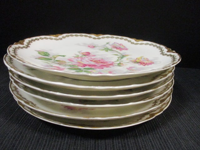 Haviland Limoges (Lot of 6) Plates: 8 1/2"
