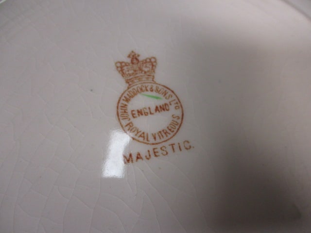 John Maddock & Sons (Lot of 11) Majestic Plates - 3