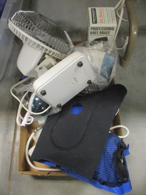Desktop Fan, Adult Poncho, Conair Dual Heat Steamer, Massager, (1 of 7)