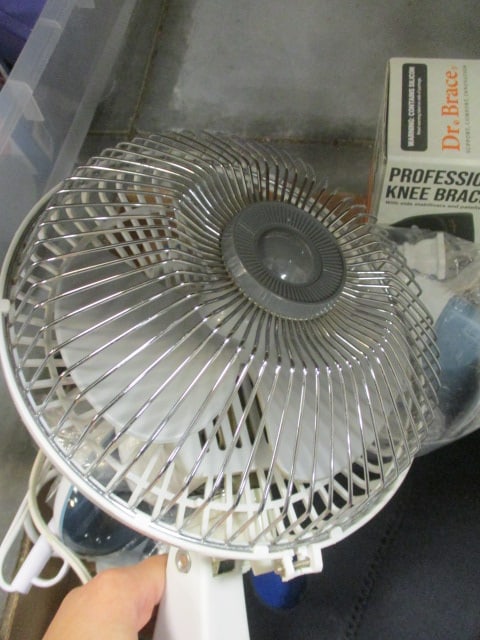 Desktop Fan, Adult Poncho, Conair Dual Heat Steamer, Massager, - 2