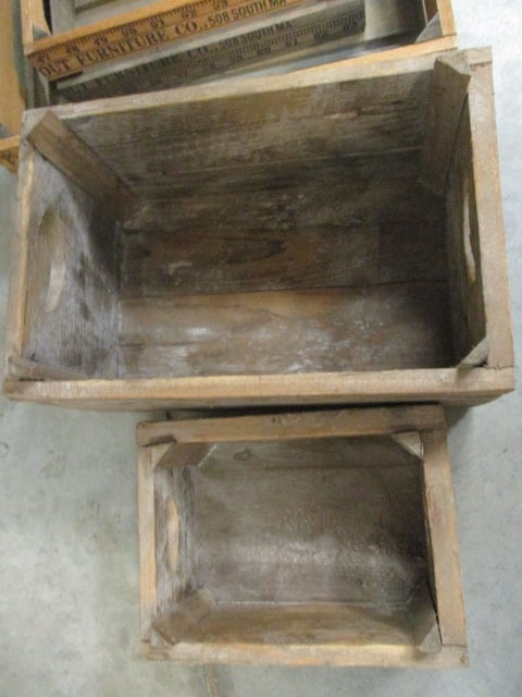 Rustic Weathered Wood Nesting Boxes (4) - 3