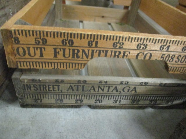 Rustic Weathered Wood Nesting Boxes (4) - 5