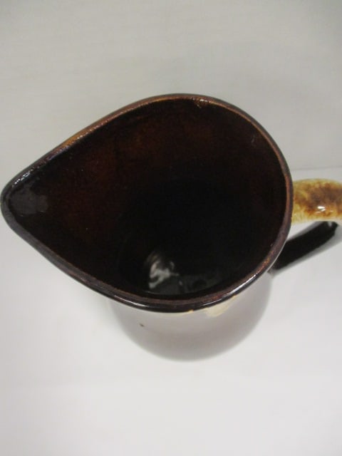RRP Co. Brown Drip Glaze Pitcher - 2