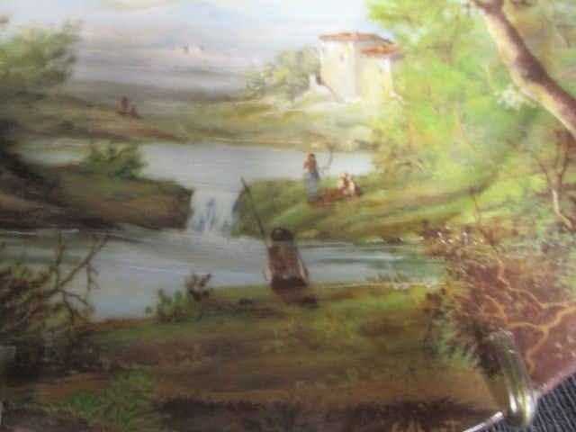 Limoges France (Lot of 2) Plates 'Romance' - 3