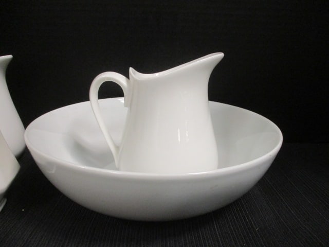 White Dinnerware Misc.-Wedgwood Teapot, etc. - 6