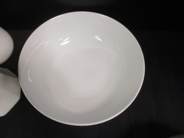 White Dinnerware Misc.-Wedgwood Teapot, etc. - 8