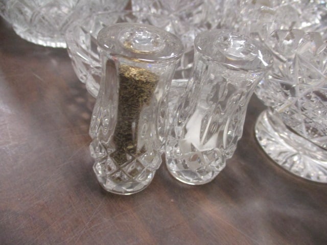 Cut Glass & Pressed Glass Serving Pieces - 5