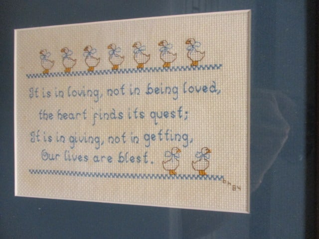 Needlepoint Framed Art Grouping - 3