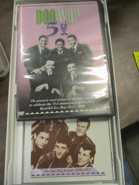 Storage Box, His Masters Voice Tin, Beach Music CD Set, & - 3