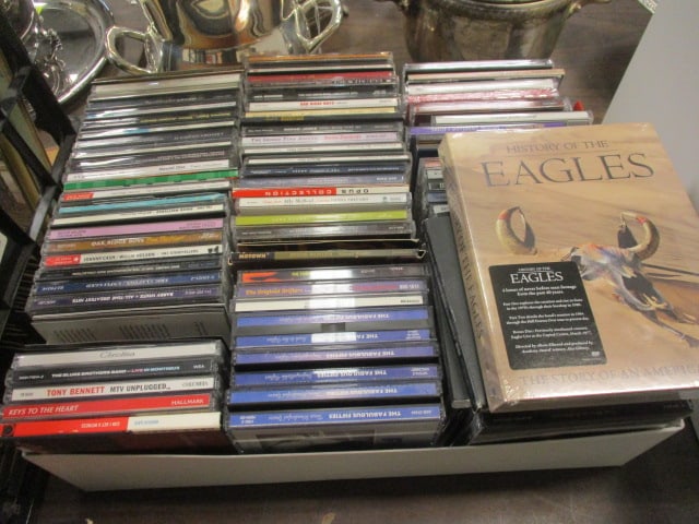 Music CD's-History of the Eagles (unopened), Ray Charles, (1 of 11)