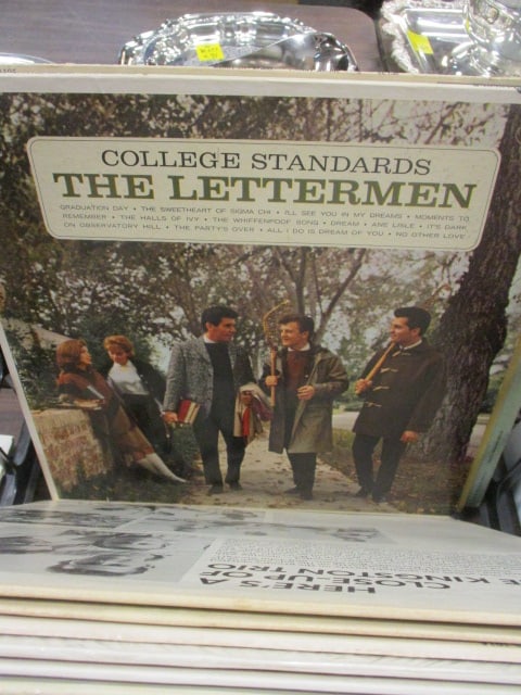Crooners & Easy Listening Music Albums-Paul Anka, Lettermen, - 12