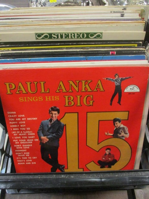 Crooners & Easy Listening Music Albums-Paul Anka, Lettermen, (1 of 12)