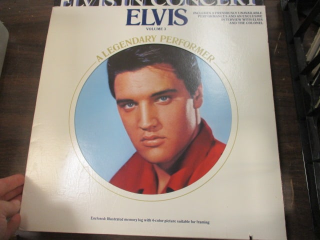 Music Albums-Elvis, Everly Bros., Jim Croce - 2