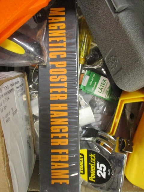 Handtools-Screwdrivers, Chain, Amber Drawer Knobs, Tape - 5