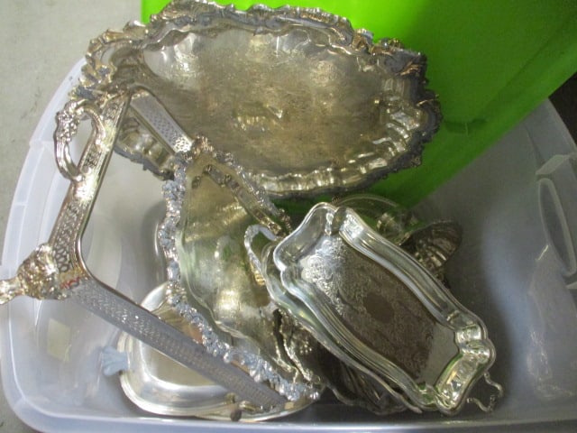 Silverplate Damaged Grouping: see all pictures