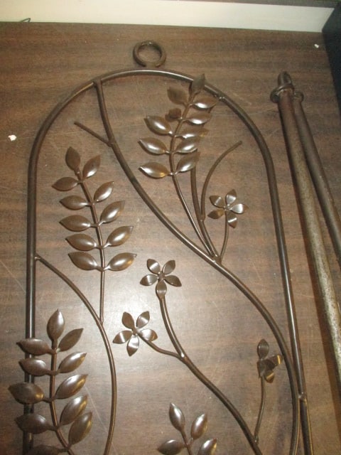 2 Metal Wall Candle Wall Sconces for Candles - 3