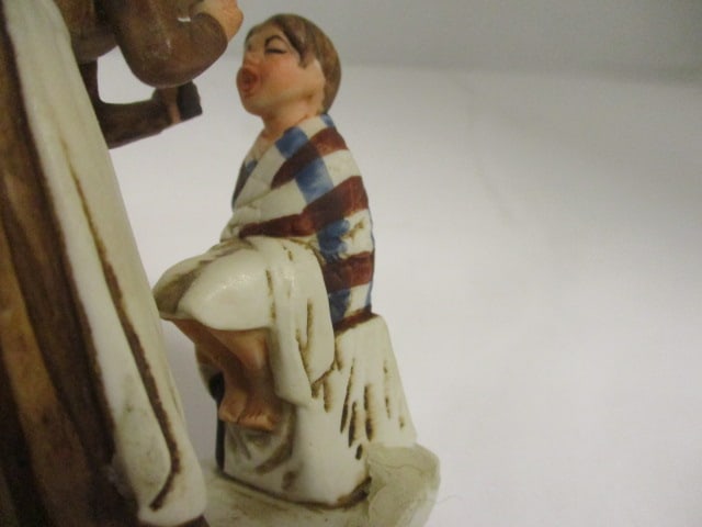 Norman Rockwell 'Take Your Medicine' 3 1/2" Figurine - 4