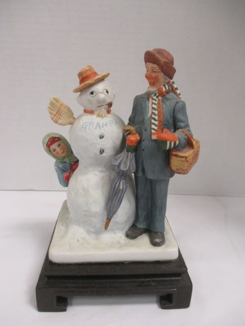 Norman Rockwell Dave Crossman Ltd. Ed. 1991 Figurine: 913/17,500 (7")