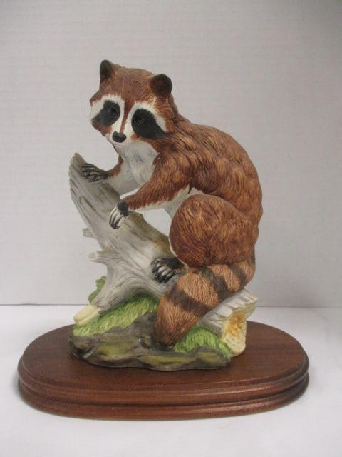 Andrea by Sadek Raccoon Figurine: 7"