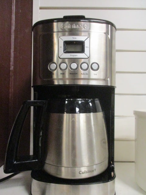 Cuisinart Stainless Steel Coffee Maker: .