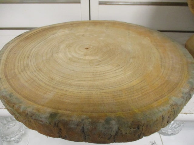Wood Base & Lotus Shape Bowl - 3