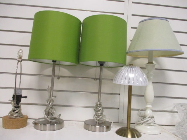 5 Accent Lamps: see all pictures
