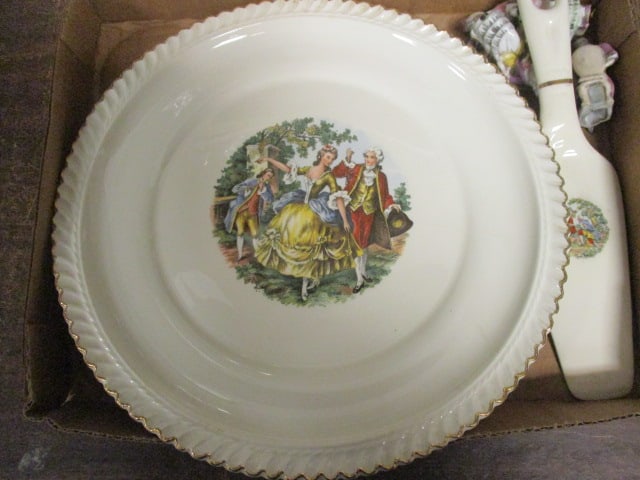 Harker Pottery 10" Plate, Western Germany 10" Plate, & - 3
