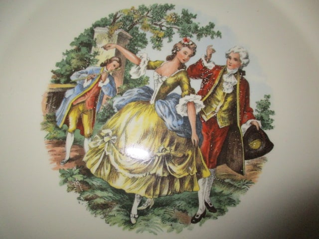 Harker Pottery 10" Plate, Western Germany 10" Plate, & - 4