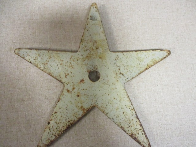 Archictural Rustic Cast Iron 5 Point Star 8" - 3