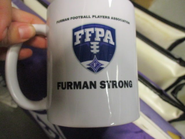 Furman Stadium Cushions & Mugs Grouping - 3
