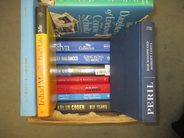 3 Boxes of Books-Diane Capri, Dan Brown, David Baldaci, etc. - 4