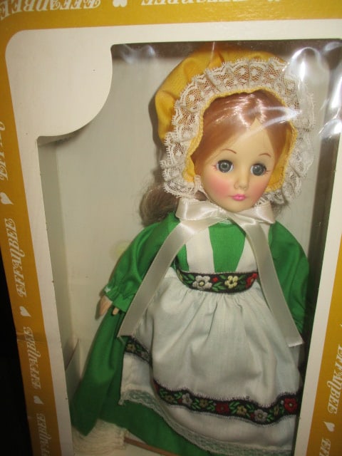 Effanbee (Lot of 2) 11" Dolls-Little Bo Peep & Mother Hubbard - 2