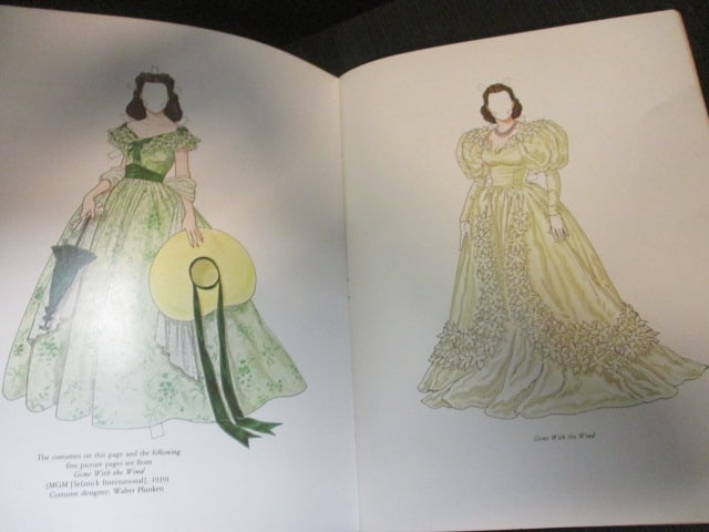 Tom Tierney 'Vivien Leigh' Paper Dolls in Full Color - 3