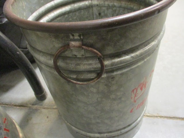 St. Nick's Farms (Lot of 3) Metal Galvanized Decorative Buckets - 3