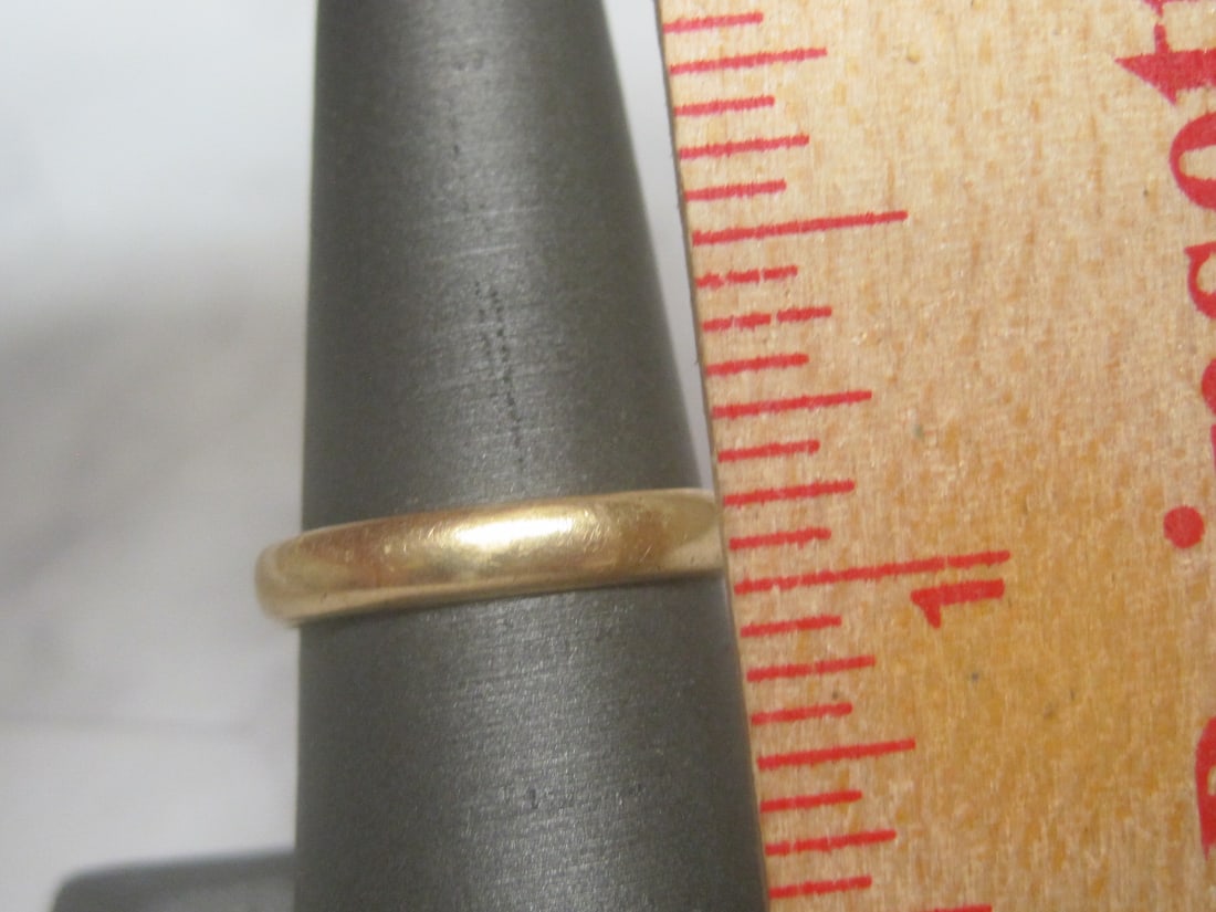 14k Gold Band Ring - 3
