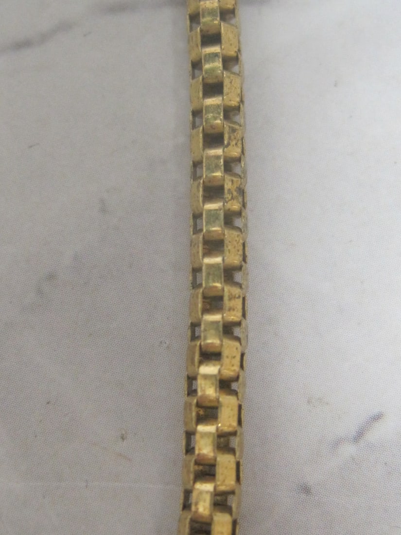 18" Sterling Silver Vermeil Necklace - 2