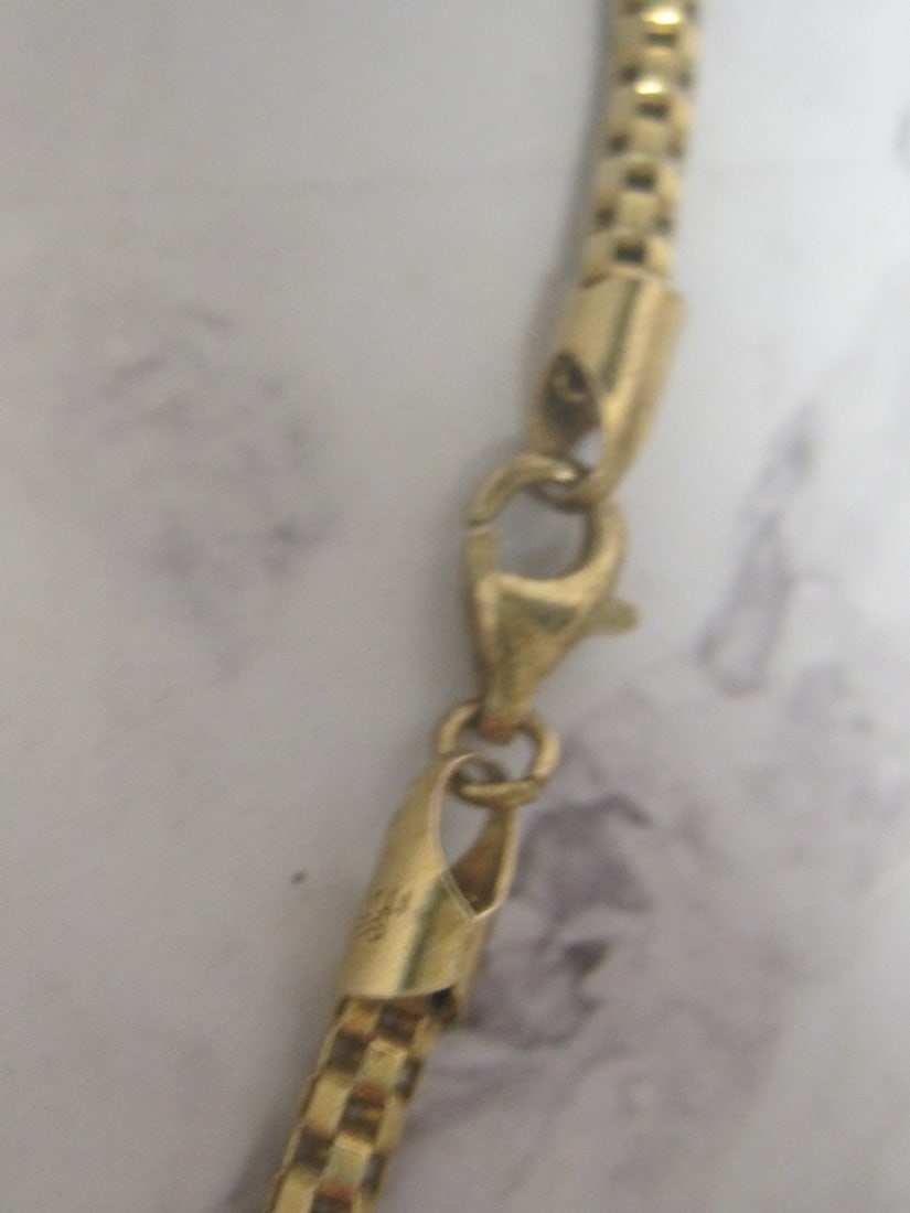 18" Sterling Silver Vermeil Necklace - 3