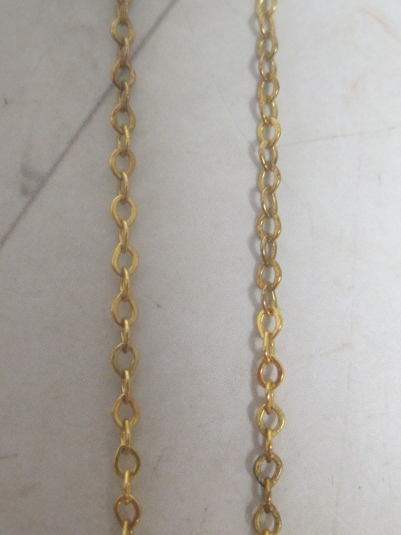 Sterling Silver Vermeil CZ Circle of Life Pendant on 16" Sterling Silver Vermeil Chain - 3