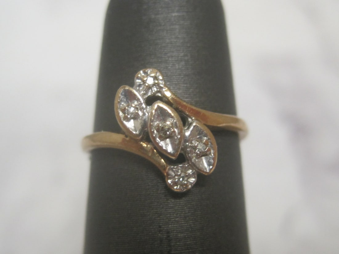 Vintage 14k Gold Diamond Ring (1 of 4)