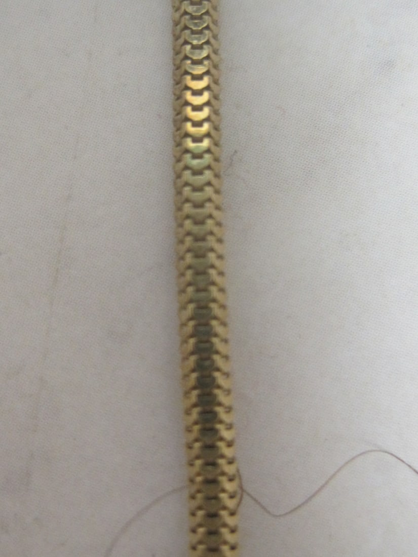 24" Sterling Silver Vermeil Snake Chain - 2