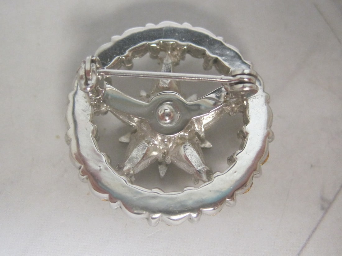 Vintage Order of the Eastern Star Brooch - 3
