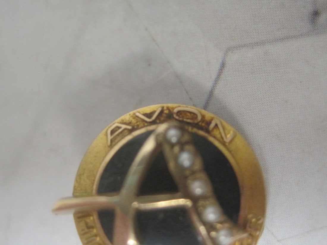 10k Gold Avon Highest Honor Lapel Pin - 2