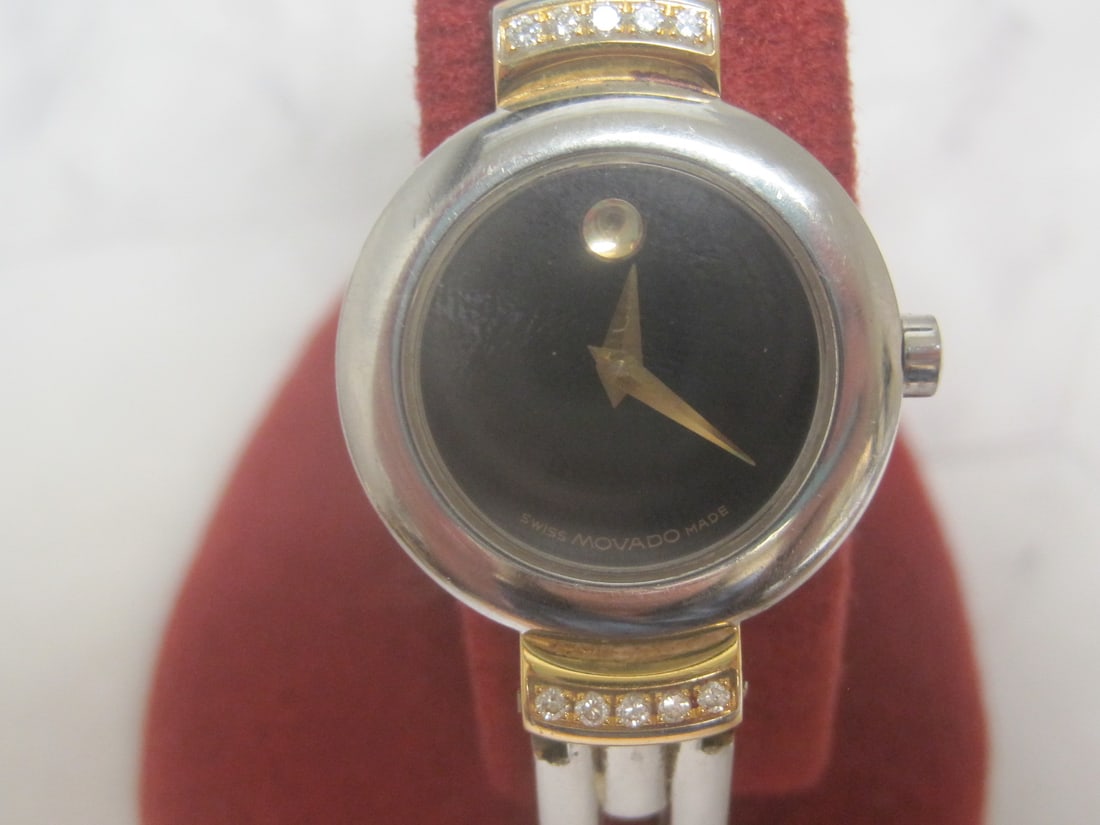 Movado Ladies Watch with Diamond Accents - 2