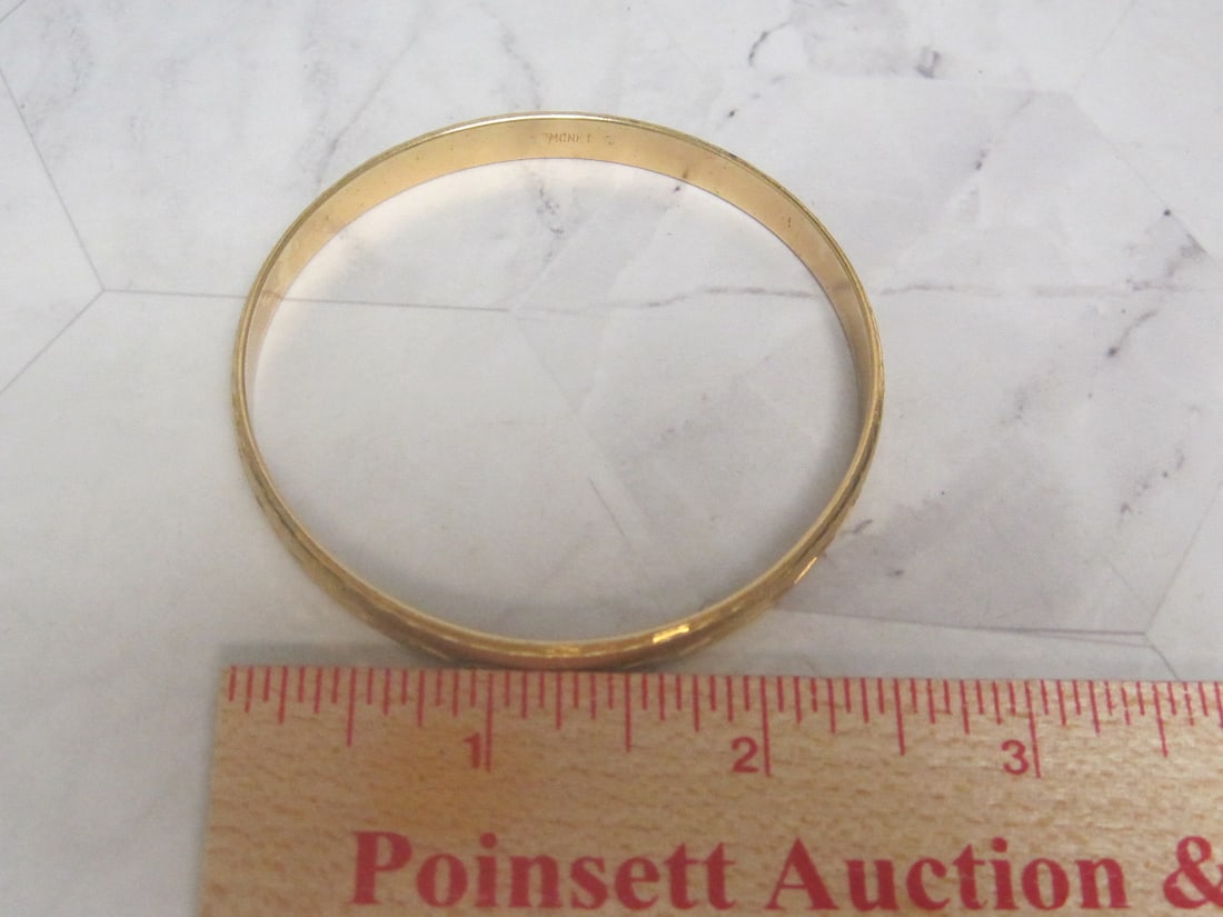 Lot of 3 Vintage Monet Bangle Bracelets - 6
