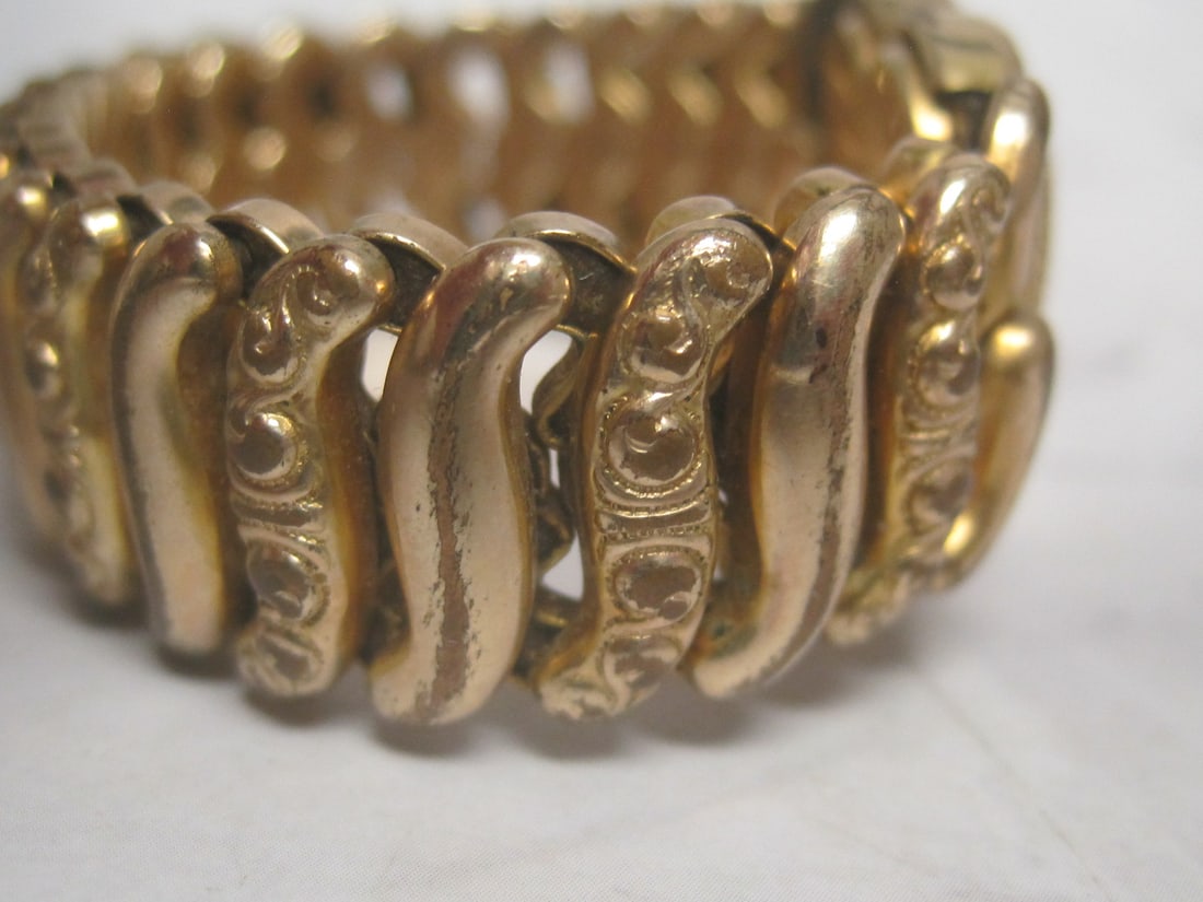 Antique Pitman & Keeler Sweetheart Expansion Bracelet - 3