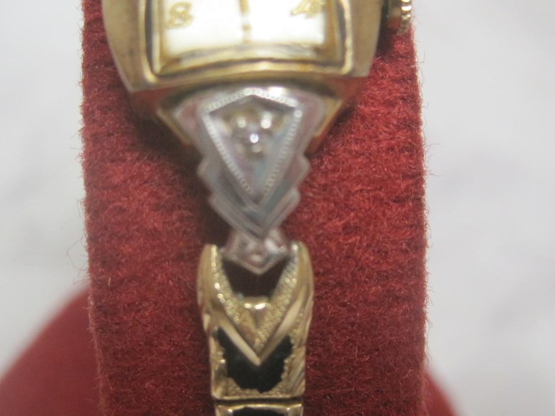Antique Bulova 10k Rolled Gold Plate Ladies Watch - 4