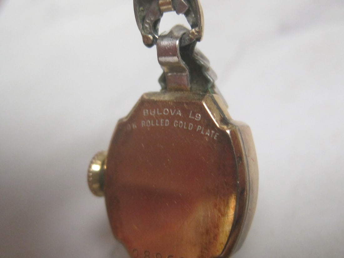 Antique Bulova 10k Rolled Gold Plate Ladies Watch - 6