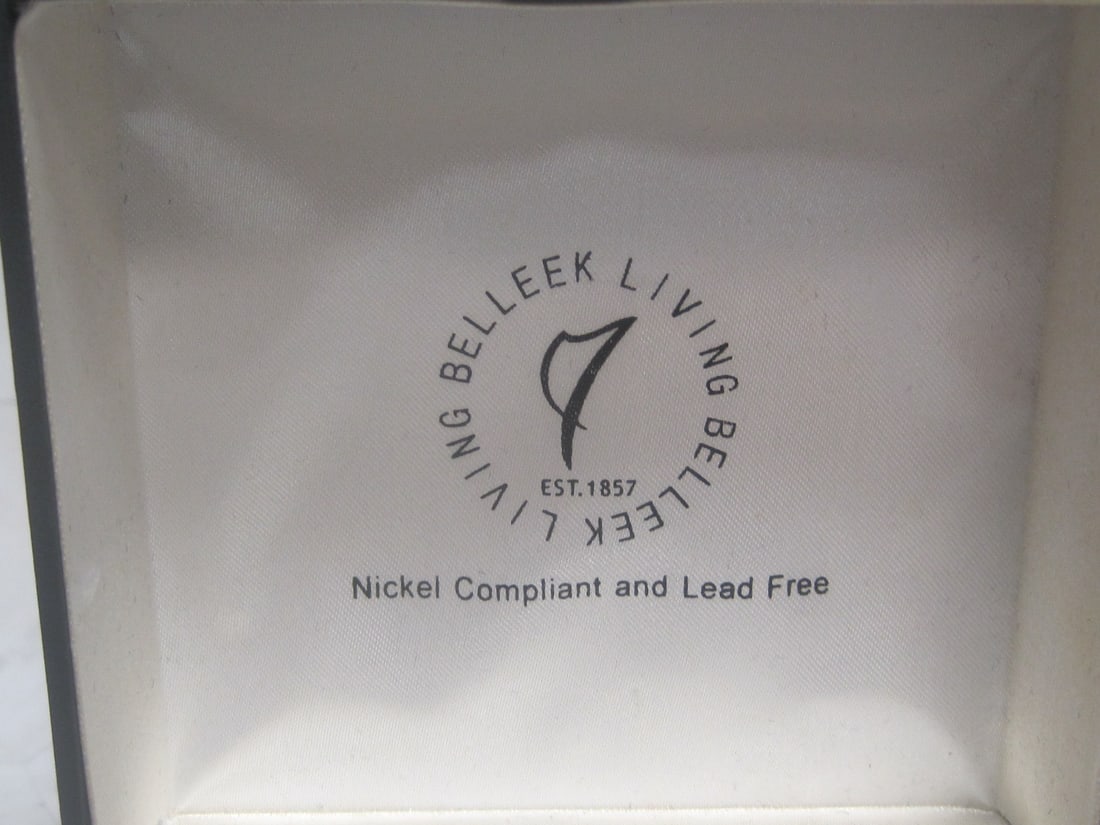 Belleek Living Silvertone Bangle - 3