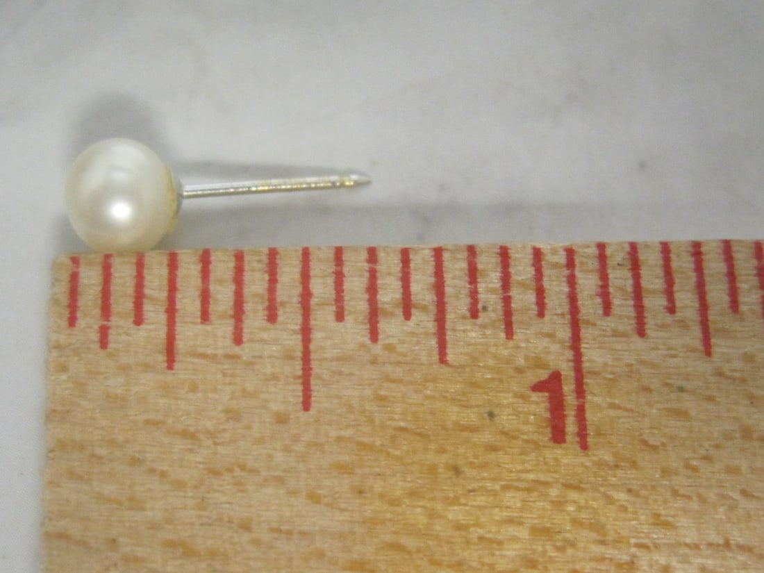 Pearl Earrings with 14k Gold Posts - 3